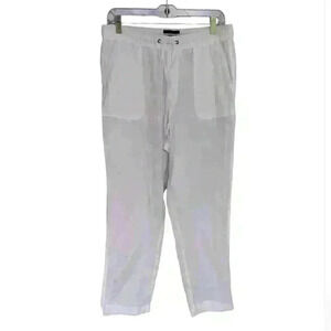 RACHEL Rachel Roy White Linen Pants